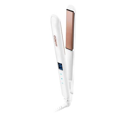 PRANCHA CONAIR ALISADORA DOUBLE CERAMIC COM 5 OPÇÕES DE TEMPERATURA BRANCO BIVOLT CS224DBR