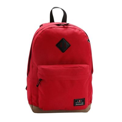 Mochila Escolar Juvenil Republic Vix By Chenson 8731238 Vermelho