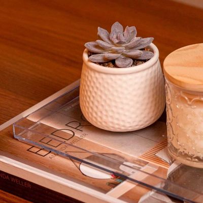 Bandeja Retangular Multiuso Servir Frios Sushis Buffet 25cm