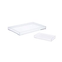 Bandeja Retangular Multiuso Servir Sushis Buffet 17 e 25cm