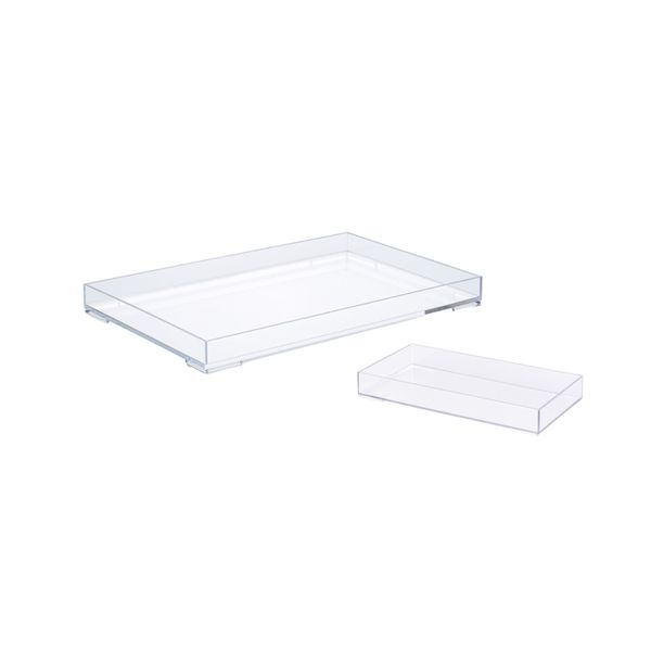 Bandeja Retangular Multiuso Servir Sushis Buffet 17 e 25cm