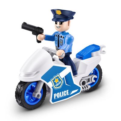 Blocos de Montar Max City Quartel-General da Polícia 889 peças