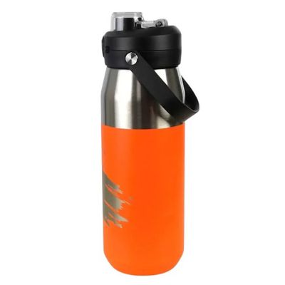 Garrafa Térmica Inoxidável AHU Legendários 750ml - Laranja