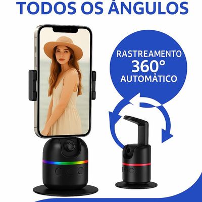 Gimbal Suporte Celular Rastreador Estabilizador Inteligente