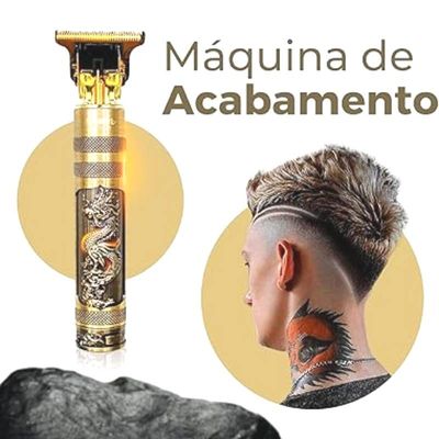 Máquina de Acabamento Profissional Vintage Barber