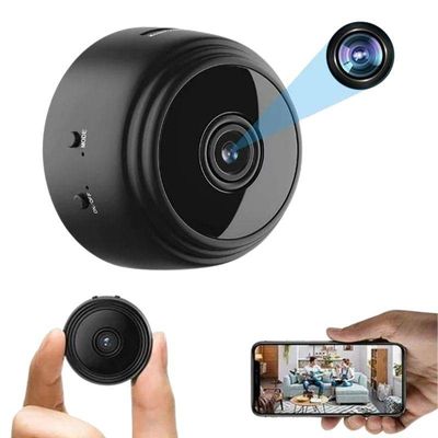 Mini Câmera Espiã A9 Wifi com Sensor e Visão Noturna