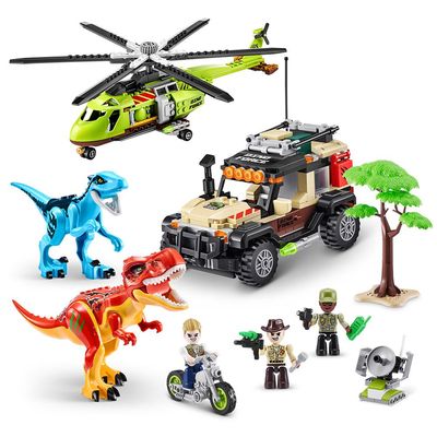 Blocos de Construção Max, Candide, Dino Adventure 592 peças