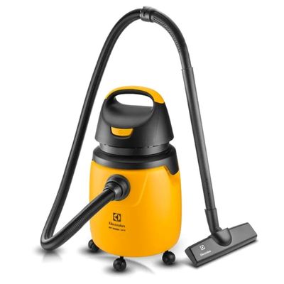 ASPIRADOR ELECTROLUX DE PÓ E ÁGUA PROFISSIONAL COM FUNÇÃO SOPRO 1300W 20L AMARELO 127V GT30N