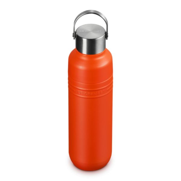 GARRAFA LE CREUSET TÉRMICA ON THE GO EM AÇO INOXIDÁVEL 500ML LARANJA 41066280900001