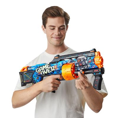Lançador de Dardos X-Shot - Skins Last Stand - Game Over