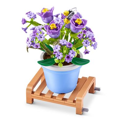 Blocos de Montar Max Premium Garden - Campânula 192 pçs