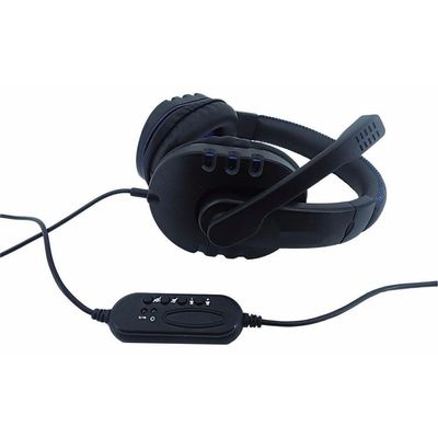 Fone Ouvido Headset Gamer Pc Playstation Ps4 Ps3 Jogo E Chat