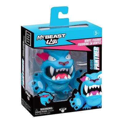 Boneco Vinil Colecionável 9cm MrBeast Lab Pantera Clássica