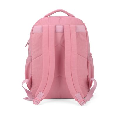 Mochila Juvenil Notebook Crinkle Up4You Luxcel MJ48985UP Rosa