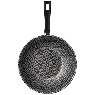 Wok Tramontina  28 cm Loreto em Alumínio com Revestimento Starflon Max Vermelho 3,6 L