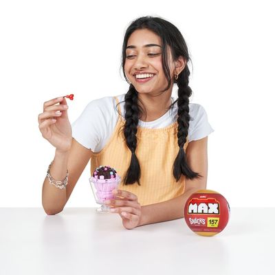 Blocos de Montar Max Premium Snacks - Sorvete 157 pçs