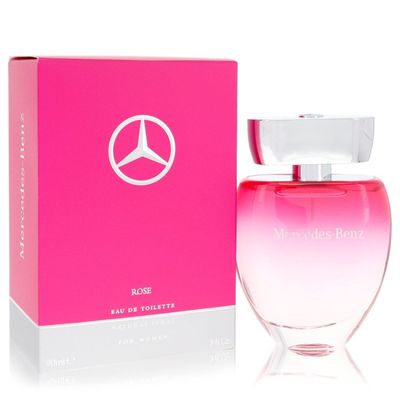 Mercedes Benz Rose Perfume by Mercedes Benz, 3 oz Eau De Toilette Spray for Women