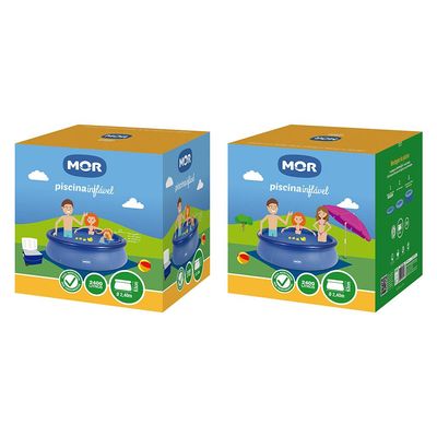 Piscina Inflável 2400 Litros Redonda Splash Fun Mor