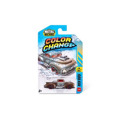 Mini Veículo Die Cast Metal Machine Color Change 1:64 - Rev Rod