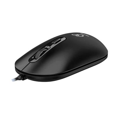 Mouse Techgear Keytime com fio ultraleve 2400dpi USB 2.0