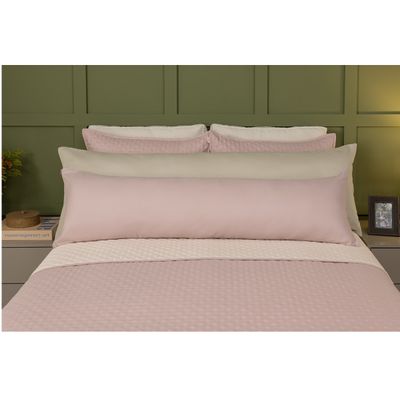 Fronha Avulsa Poliéster Hug Colors 40cmx130cm Amendoa Lavive