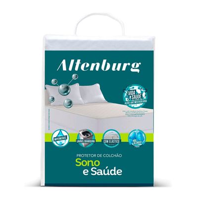 Protetor Colchão Casal Impermeável Sono e Saude Altenburg