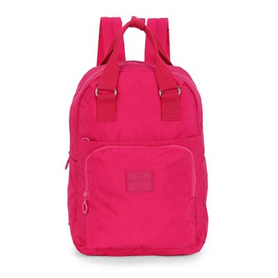 Mochila Feminina Notebook Luxcel Up4You BU78725 Crinkle Rosa