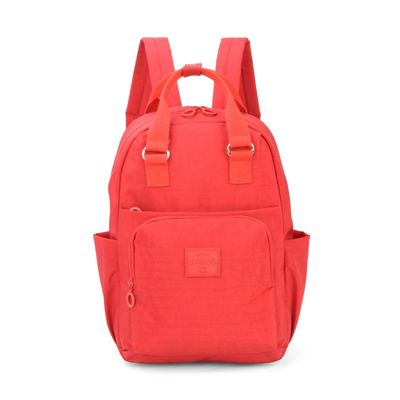 Mochila Feminina Notebook Luxcel Up4You BU78725 Crinkle Vermelho