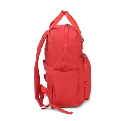 Mochila Feminina Notebook Luxcel Up4You BU78725 Crinkle Vermelho
