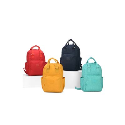 Mochila Feminina Notebook Luxcel Up4You BU78725 Crinkle Vermelho