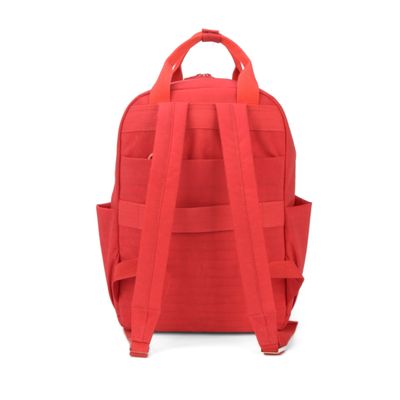 Mochila Feminina Notebook Luxcel Up4You BU78725 Crinkle Vermelho
