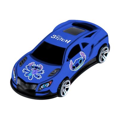 Mini Carrinho Pull Back Stitch Roxo
