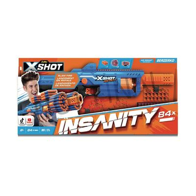 Lançador de Dardos X-Shot - Insanity Berzerko 48 Dardos