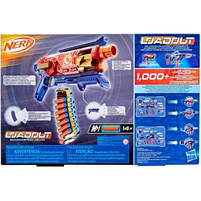 Nerf Lançador De Dardos Shadowspeed Hasbro - G1760