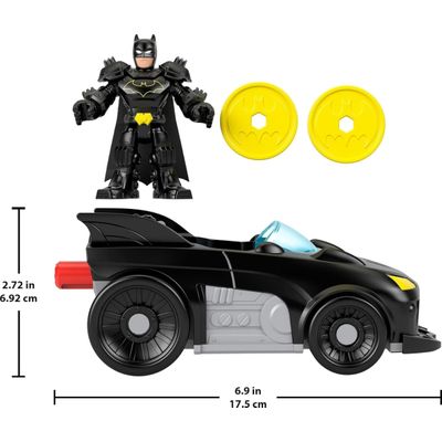 Imaginext Boneco Batman + Veículo Mattel Fisher Price JFJ68