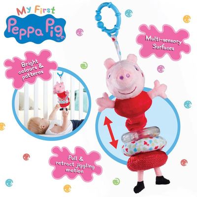 Pelúcia Peppa Pig Minha Primeira Pelúcia Mobile 19cm - Sunny 2335