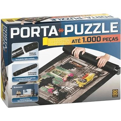 Porta Quebra Cabeça Puzzle Até 1000 Peças - Grow 3466