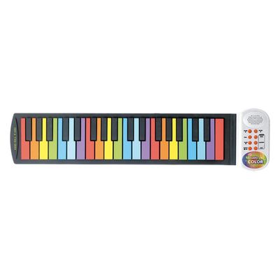 Teclado Infantil Color Flexivel 37 Teclas - Dm Toys 7110