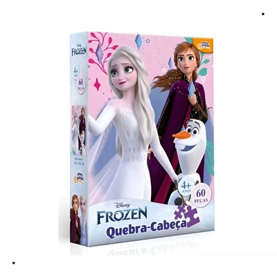 Quebra Cabeça 60 Peças Frozen - Toyster 8026
