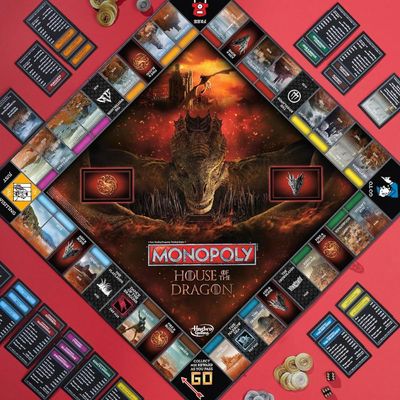 Monopoly House of the Dragon Edition Game Hasbro (Inglês)
