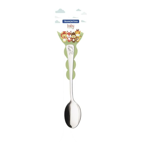 Colher infantil aço inox