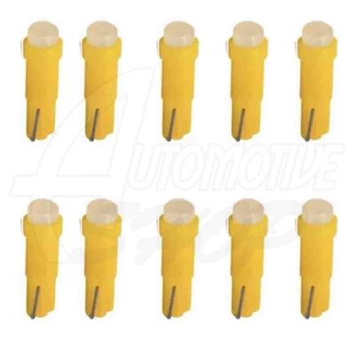 Kit 10x Lampada Led Pinguinho Painel T5 C/Suporte Cores Azul