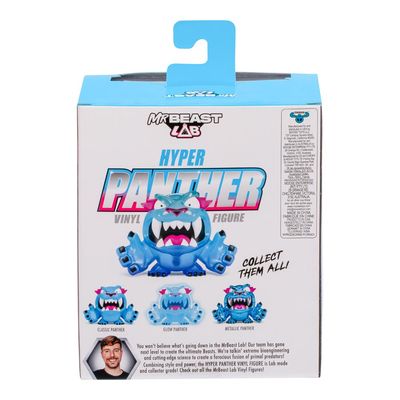 Boneco de Vinil Colecionável 9cm MrBeast Lab - Pantera Hyper