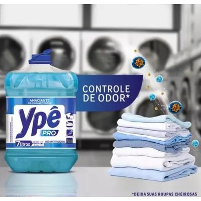Ypê Pro Amaciante Profissional lavanderia Ypê Pro Original 7L