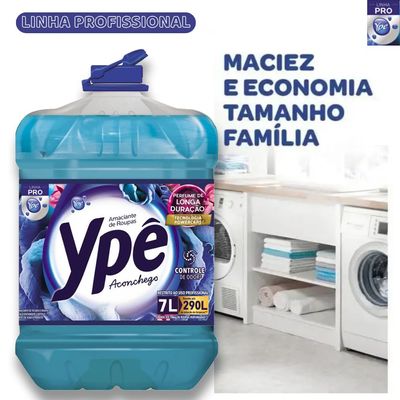 Ypê Pro Amaciante Profissional lavanderia Ypê Pro Original 7L