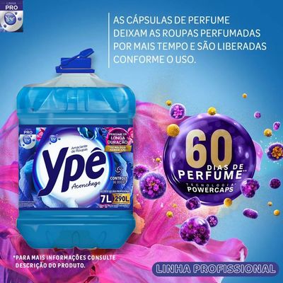 Ypê Pro Amaciante Profissional lavanderia Ypê Pro Original 7L