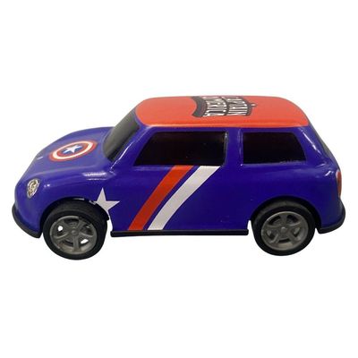 Mini Veiculos Pull Back Vingadores - Capitão América