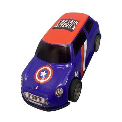 Mini Veiculos Pull Back Vingadores - Capitão América