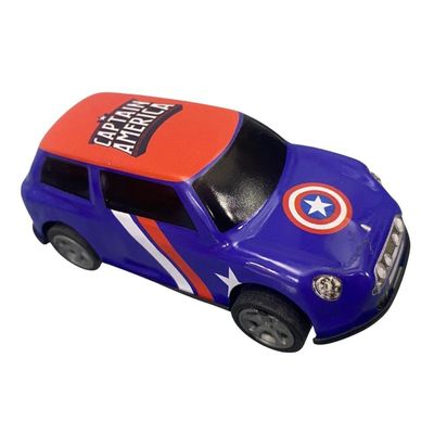 Mini Veiculos Pull Back Vingadores - Capitão América