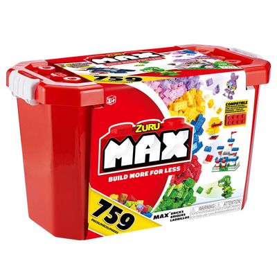 Conjunto de Blocos de Construção Max, Candide, 759 peças